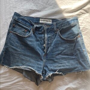 Denim Forum Classic Blue Jean Shorts